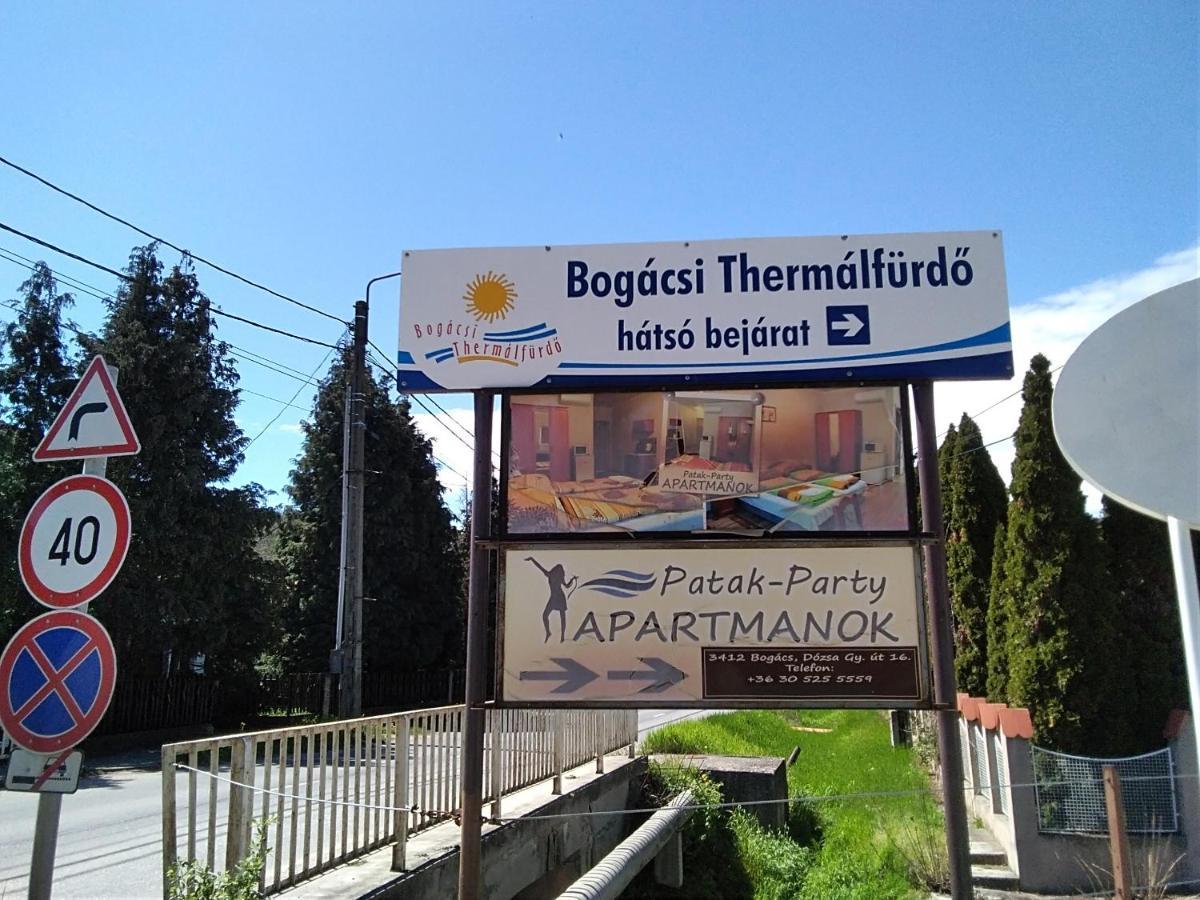 Patak-Party Apartmanok Bogács Exterior foto